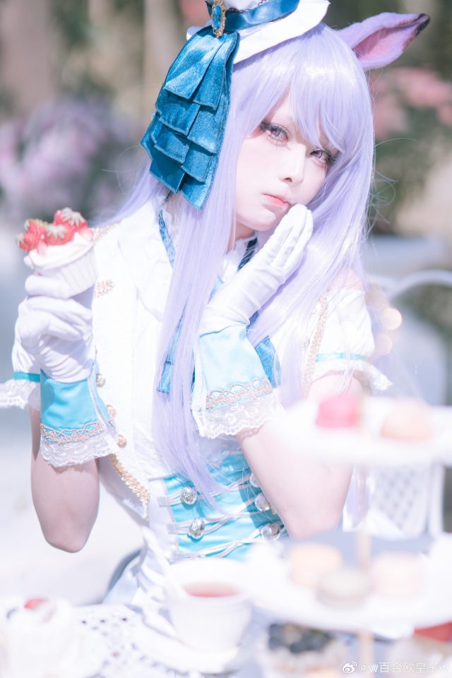[赛马娘Pretty Derby]w百合欧皇子w cos目白麦昆，性感优雅的名门大小姐(赛马娘pretty derby官方网站)插图5