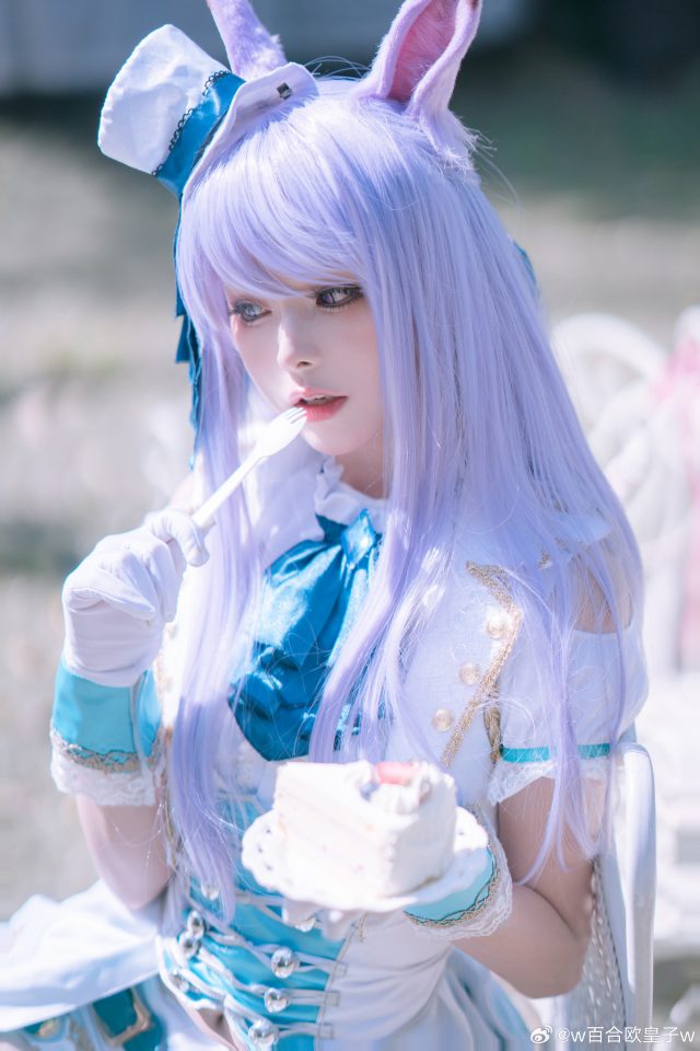 [赛马娘Pretty Derby]w百合欧皇子w cos目白麦昆，性感优雅的名门大小姐(赛马娘pretty derby官方网站)插图4