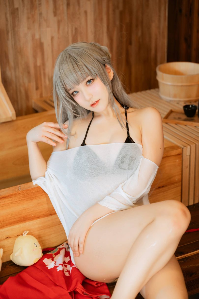 七七娜娜子cos美因茨 | 七七娜娜子_碧蓝航线·美因茨cos作品 [44P-401MB]