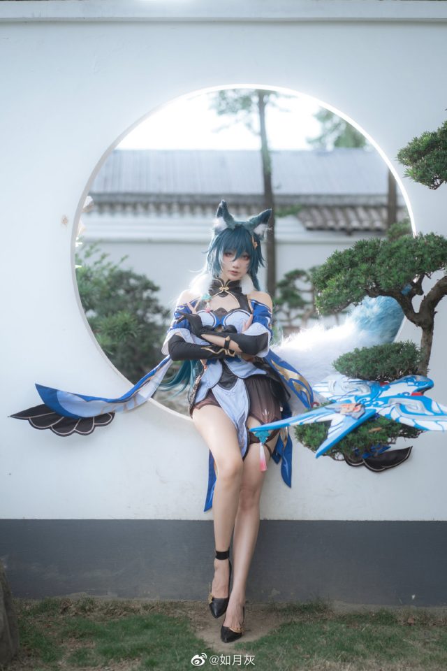 [崩坏：星穹铁道]如月灰cos驭空，踏上美艳动人的星穹列车之旅插图2