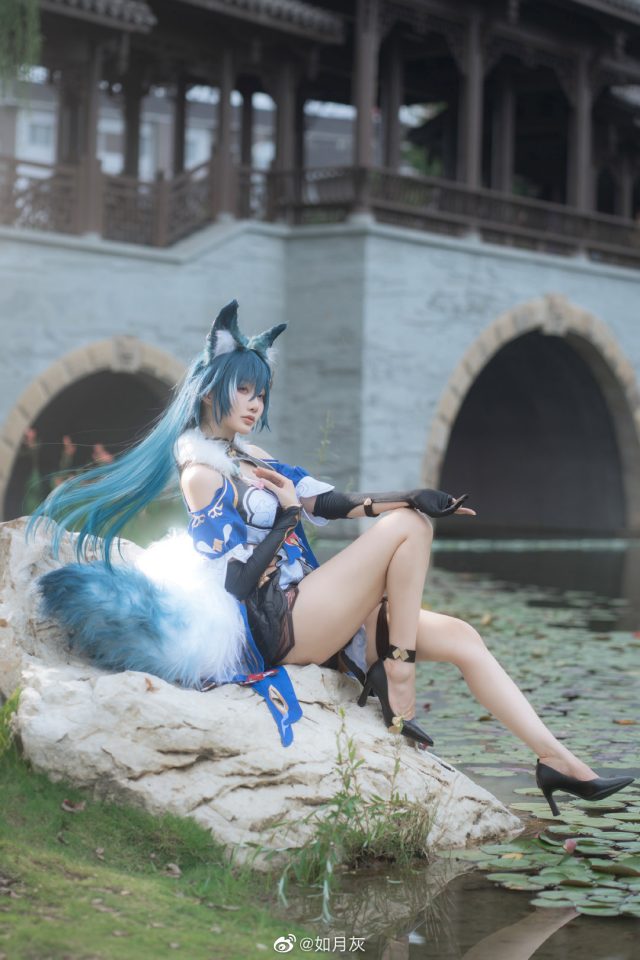 [崩坏：星穹铁道]如月灰cos驭空，踏上美艳动人的星穹列车之旅插图3