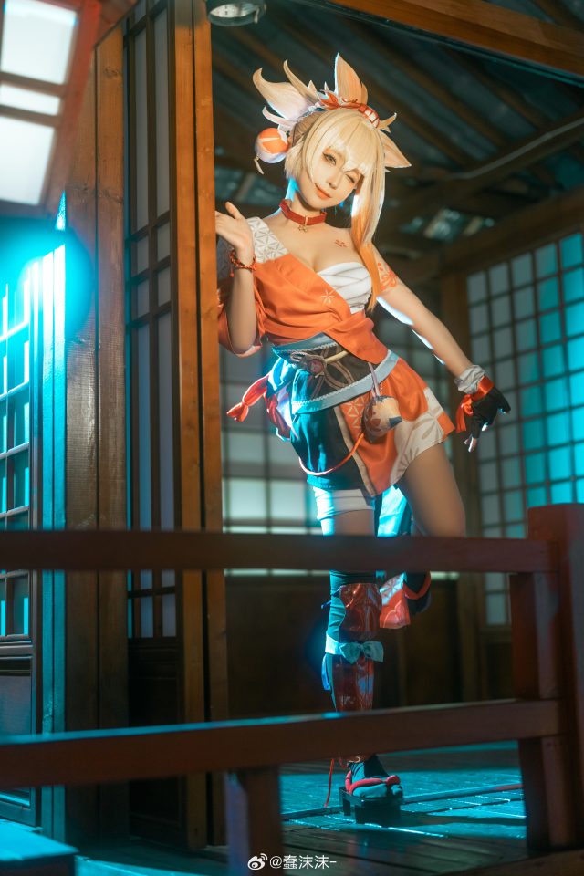 蠢沫沫的《原神》宵宫COSPLAY，重燃角色的魅力插图3