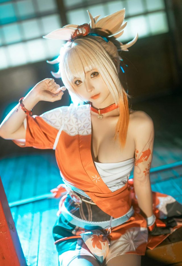 蠢沫沫的《原神》宵宫COSPLAY，重燃角色的魅力插图5