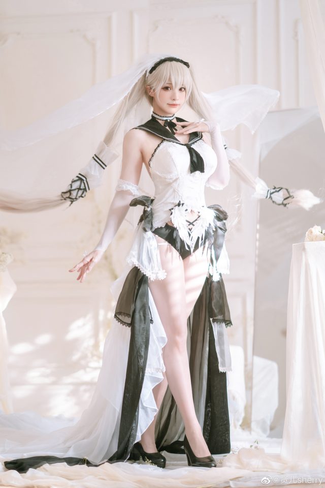 贤儿sherry cos《碧蓝航线》可畏，妙趣横生的美丽梦幻现实插图