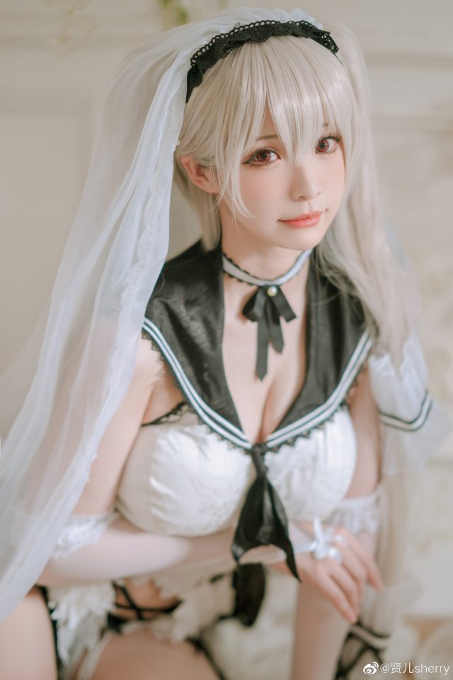 贤儿sherry cos《碧蓝航线》可畏，妙趣横生的美丽梦幻现实插图5