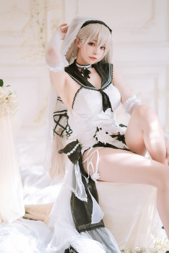 贤儿sherry cos《碧蓝航线》可畏，妙趣横生的美丽梦幻现实插图3