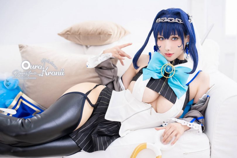 雨波HaneAme_Hololive Kronii Photobook·时间寫真書cos作品 [110P-408MB](雨波视频)插图