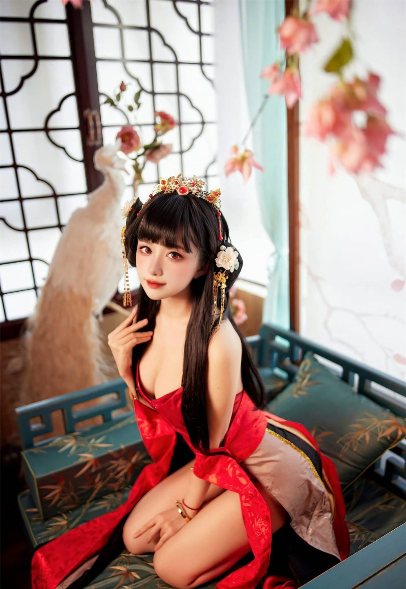 Shika小鹿鹿cos逸仙 | Shika小鹿鹿_碧蓝航线·逸仙cos作品 [27P-251MB](cosplay小鹿)插图