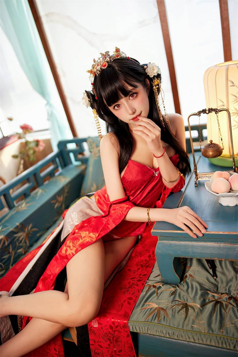 Shika小鹿鹿cos逸仙 | Shika小鹿鹿_碧蓝航线·逸仙cos作品 [27P-251MB]