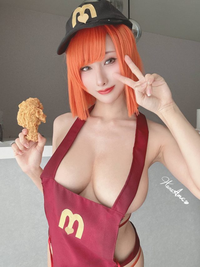 不一样的麦当劳餐厅体验，coser“雨波_HaneAme”亲身示范！(麦当劳不同地区的产品)插图5