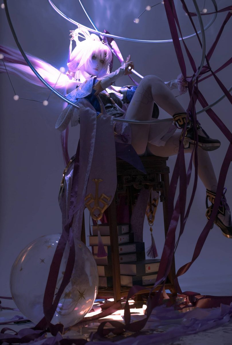 w百合欧皇子w cos符玄 | w百合欧皇子w_崩坏星穹铁道·符玄cos作品 [19P-204MB]