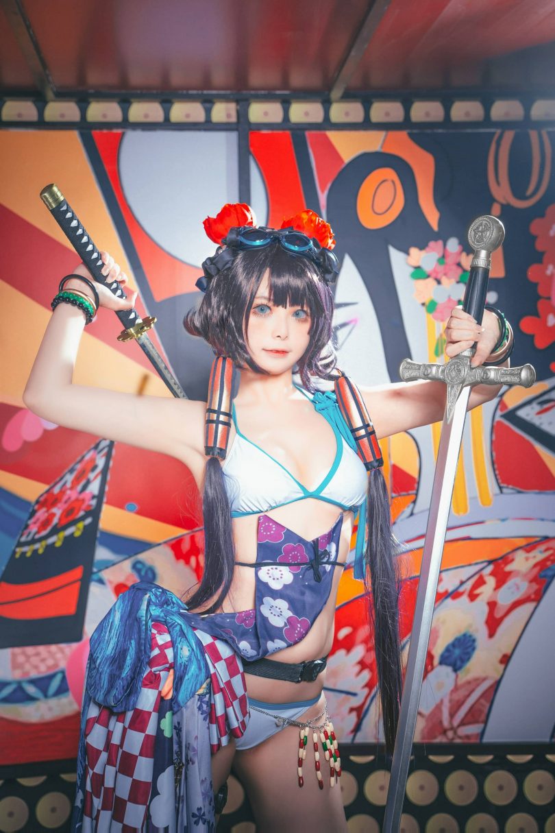 w百合欧皇子w cos阿荣 | w百合欧皇子w_FGO·水着阿荣cos作品 [21P-239MB]