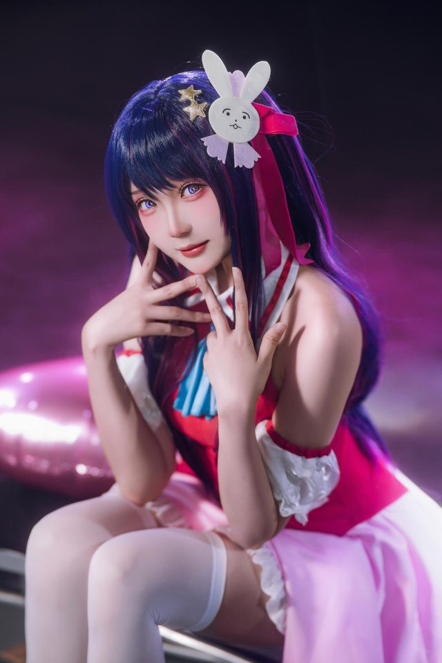 探秘《我推的孩子》星野爱COS，瓜希酱的神还原令人心动！插图4