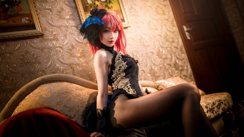 沧霁桔梗cos黑太子 | 沧霁桔梗_碧蓝航线·黑太子cos作品 [11P-221MB]