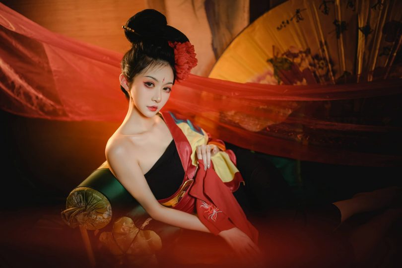 沧霁桔梗cosplay | 沧霁桔梗_梦千年·一千零一个江湖cos作品 [15P-103MB]