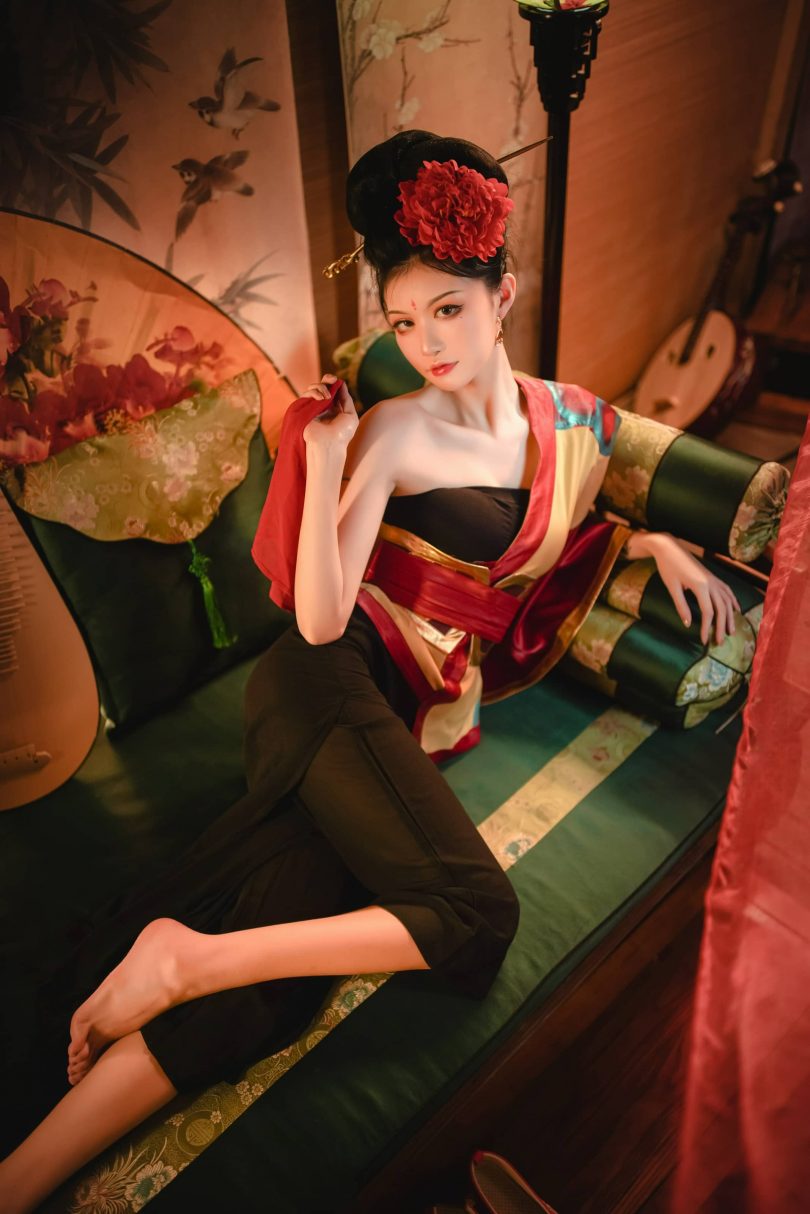 沧霁桔梗cosplay | 沧霁桔梗_梦千年·一千零一个江湖cos作品 [15P-103MB]