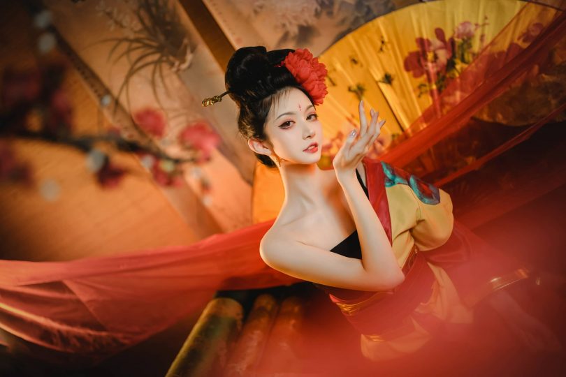 沧霁桔梗cosplay | 沧霁桔梗_梦千年·一千零一个江湖cos作品 [15P-103MB]