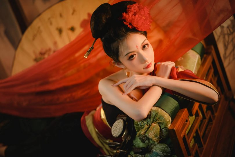 沧霁桔梗cosplay | 沧霁桔梗_梦千年·一千零一个江湖cos作品 [15P-103MB]