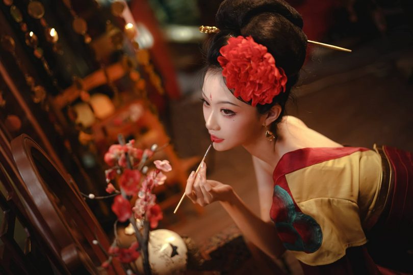 沧霁桔梗cosplay | 沧霁桔梗_梦千年·一千零一个江湖cos作品 [15P-103MB]