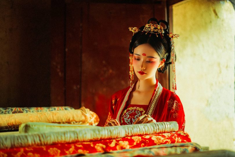 沧霁桔梗cos_梦千年 | 沧霁桔梗_古典红色·梦千年cos作品 [27P-895MB]