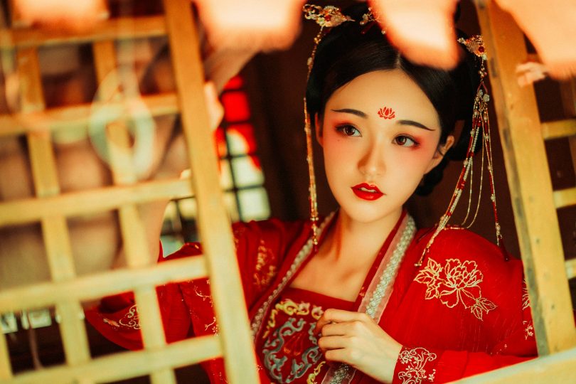 沧霁桔梗cos_梦千年 | 沧霁桔梗_古典红色·梦千年cos作品 [27P-895MB]