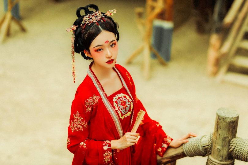 沧霁桔梗cos_梦千年 | 沧霁桔梗_古典红色·梦千年cos作品 [27P-895MB]