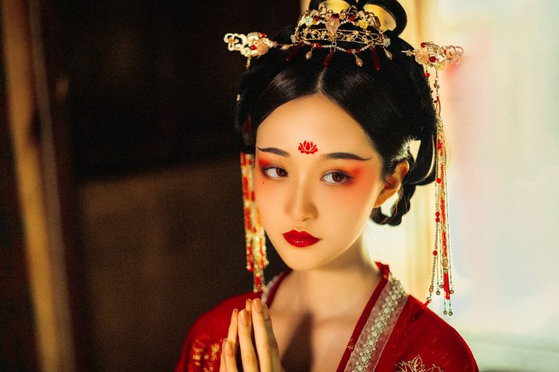 沧霁桔梗cos_梦千年 | 沧霁桔梗_古典红色·梦千年cos作品 [27P-895MB]