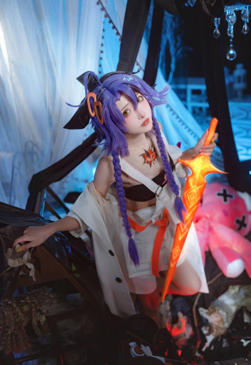 紫氯氯cos莓丝 | 紫氯氯_无期迷途·莓丝cos作品 [22P-62MB]