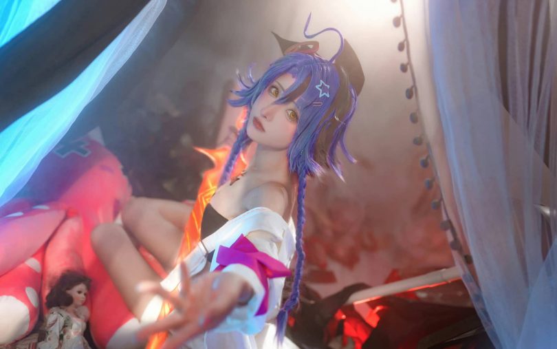 紫氯氯cos莓丝 | 紫氯氯_无期迷途·莓丝cos作品 [22P-62MB]