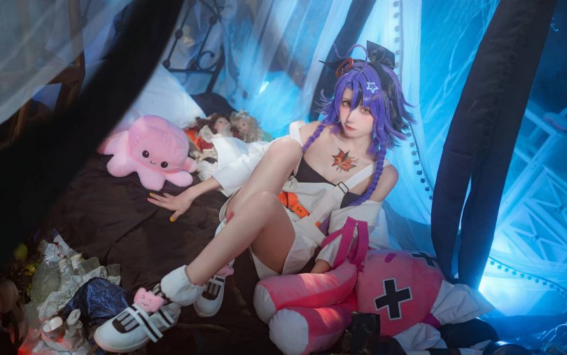 紫氯氯cos莓丝 | 紫氯氯_无期迷途·莓丝cos作品 [22P-62MB]