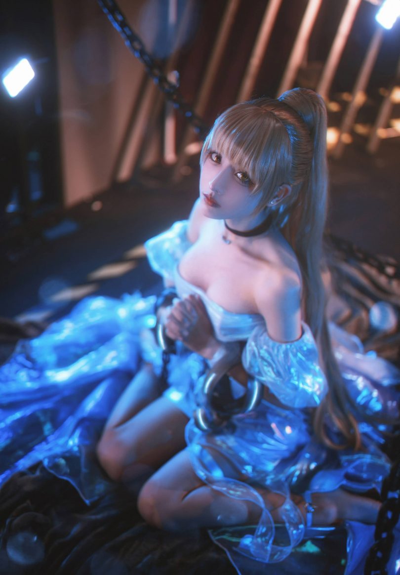 紫氯氯cos艾瑞尔 | 紫氯氯_无期迷途·艾瑞尔cos作品 [15P-118MB]