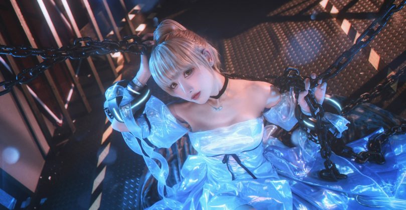 紫氯氯cos艾瑞尔 | 紫氯氯_无期迷途·艾瑞尔cos作品 [15P-118MB]