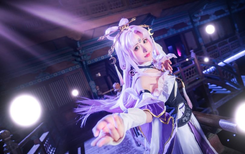 紫氯氯cos符玄 | 紫氯氯_崩坏星穹铁道·符玄cos作品 [18P-40MB]