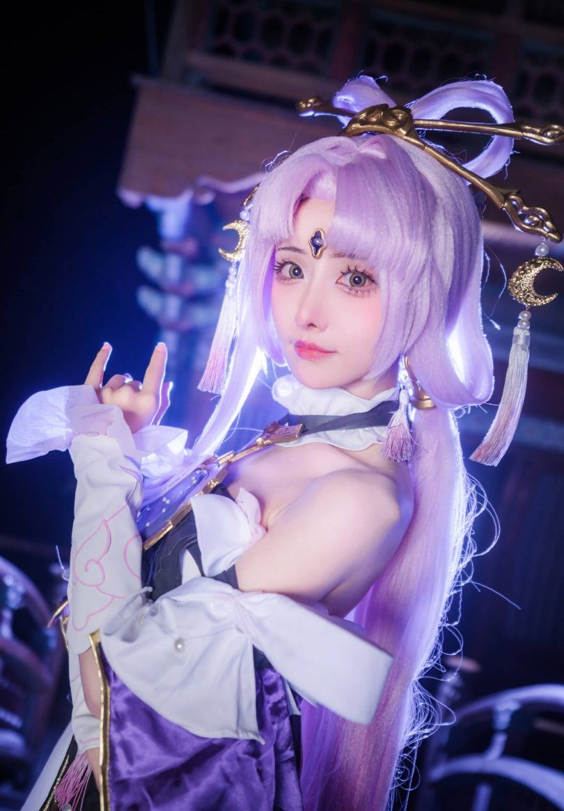 紫氯氯cos符玄 | 紫氯氯_崩坏星穹铁道·符玄cos作品 [18P-40MB]