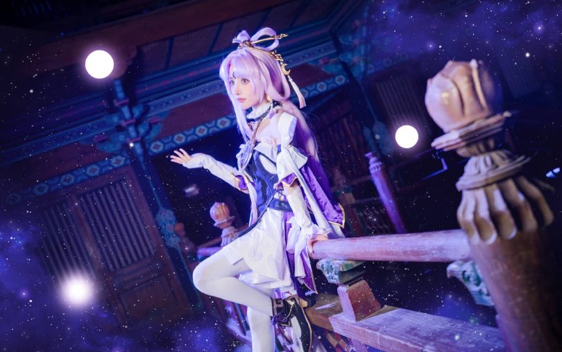 紫氯氯cos符玄 | 紫氯氯_崩坏星穹铁道·符玄cos作品 [18P-40MB]