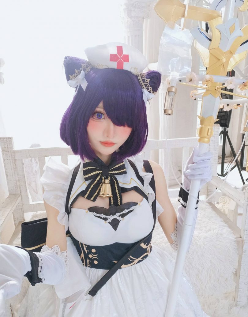 紫氯氯cos贾维斯 | 紫氯氯_碧蓝航线·贾维斯cos作品 [11P-20MB]