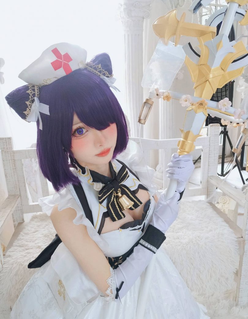 紫氯氯cos贾维斯 | 紫氯氯_碧蓝航线·贾维斯cos作品 [11P-20MB]