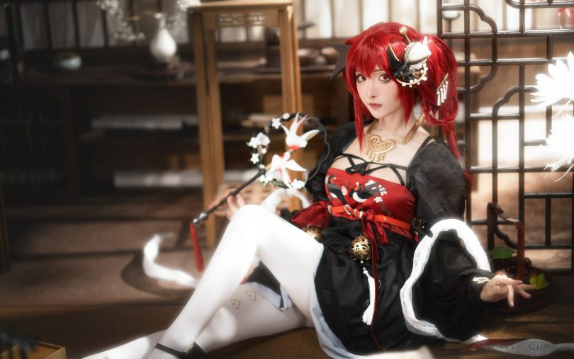 紫氯氯cos伊格尼 | 紫氯氯_无期迷途·伊格尼cos作品 [16P-75MB]