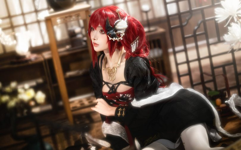 紫氯氯cos伊格尼 | 紫氯氯_无期迷途·伊格尼cos作品 [16P-75MB]