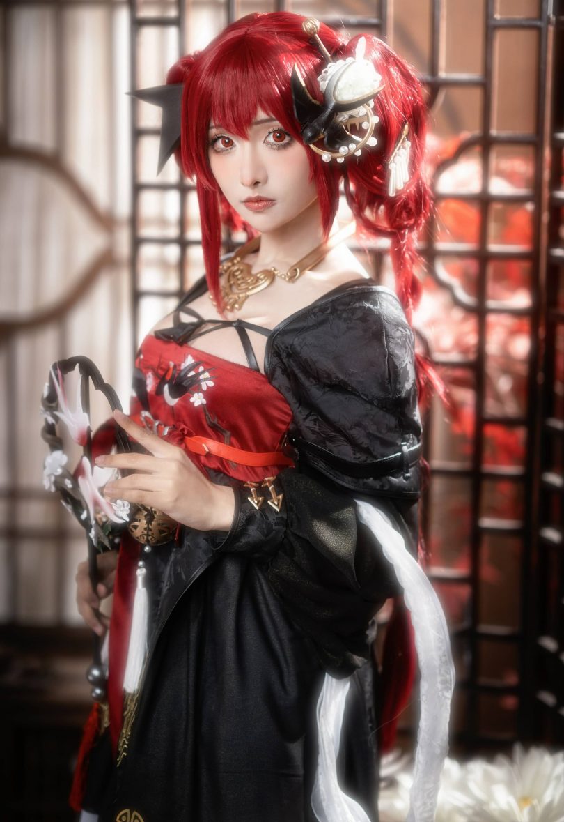 紫氯氯cos伊格尼 | 紫氯氯_无期迷途·伊格尼cos作品 [16P-75MB]