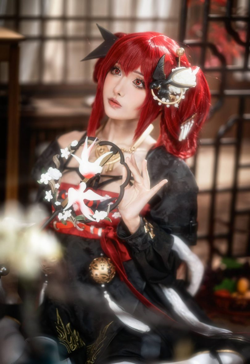 紫氯氯cos伊格尼 | 紫氯氯_无期迷途·伊格尼cos作品 [16P-75MB]