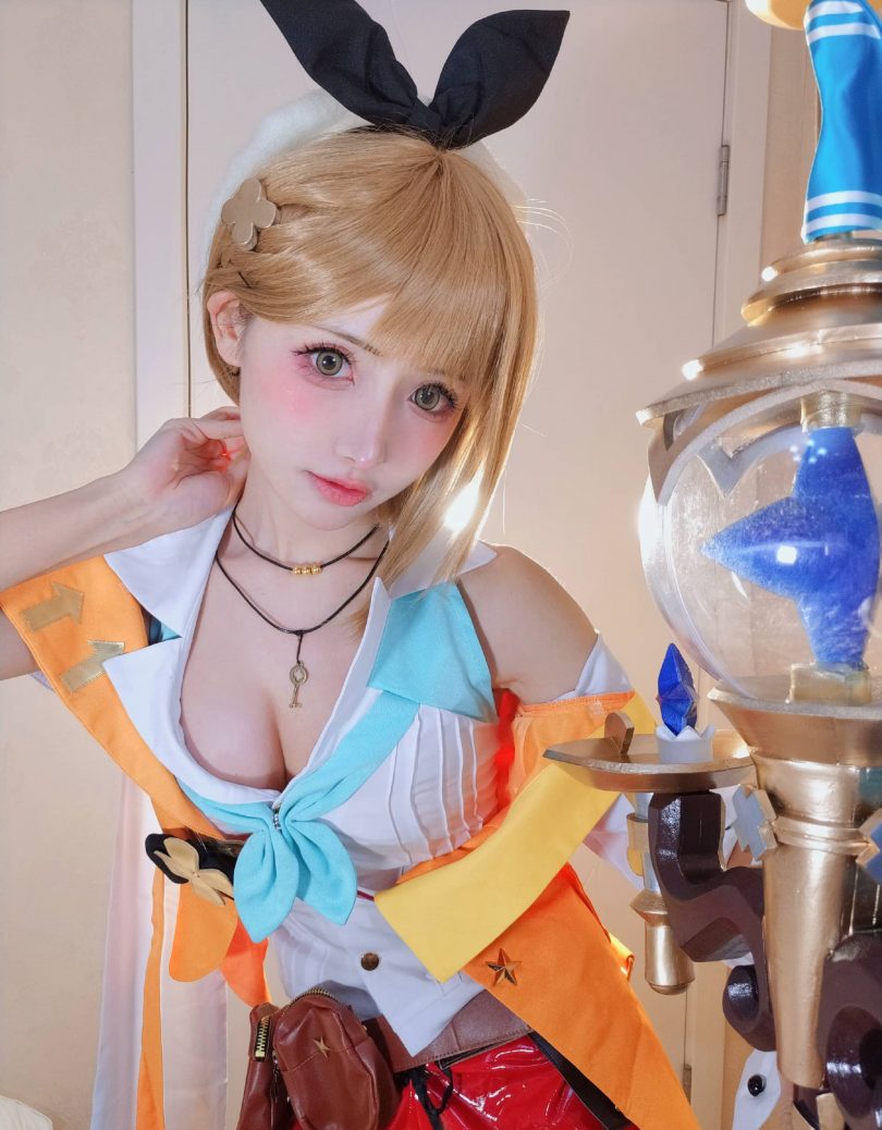 紫氯氯cos莱莎 | 紫氯氯_莱莎的炼金工房·莱莎cos作品 [11P-23MB]