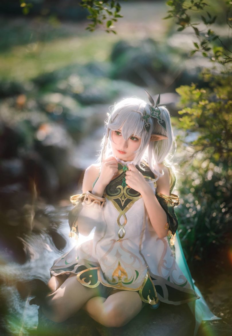 《原神》纳西妲COSPLAY：紫氯氯的精湛技艺让你爱上二次元！(原神纳西妲武器推荐排行)插图2