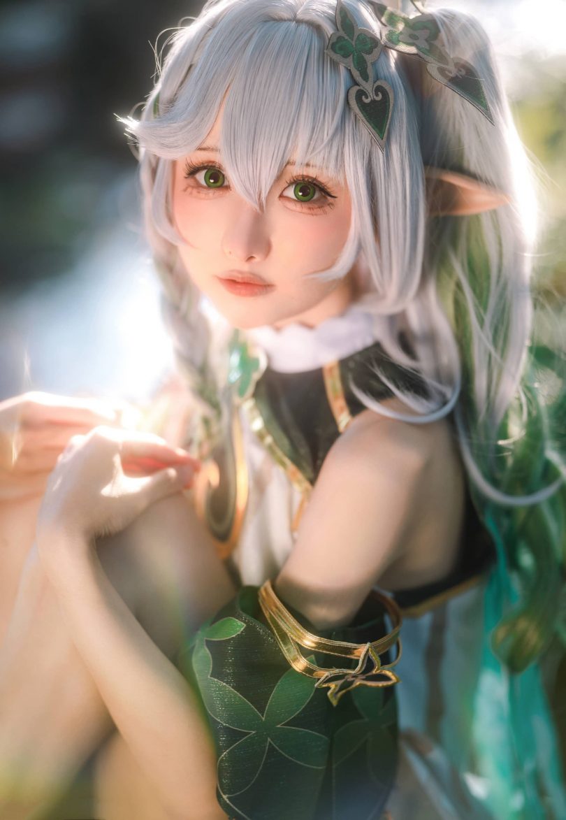 《原神》纳西妲COSPLAY：紫氯氯的精湛技艺让你爱上二次元！(原神纳西妲武器推荐排行)插图5
