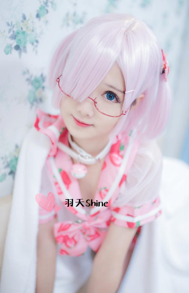 小魔法师“羽天Shine”展现二次元小可爱的独特cosplay魅力！(小魔法小说)插图5