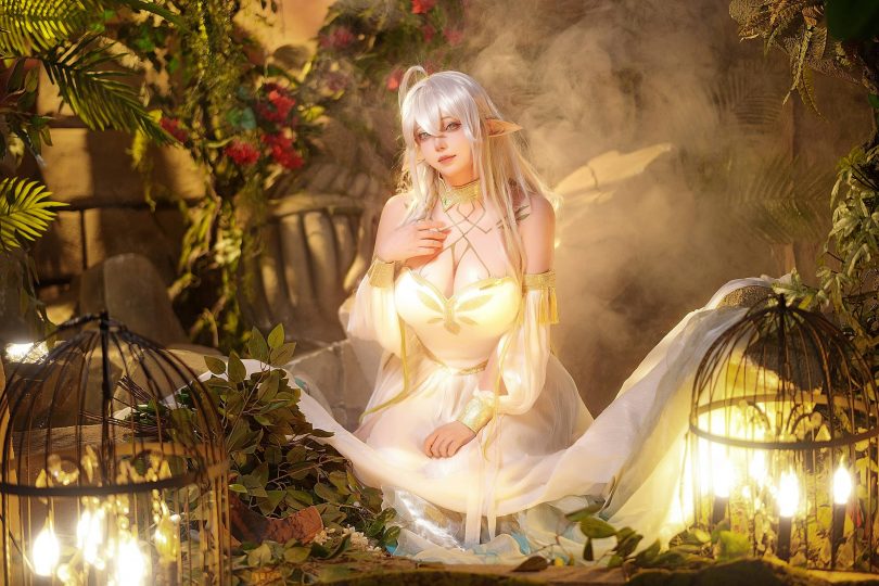 菌烨tako cos大慈树王 | 菌烨tako_原神·大慈树王cos作品 [12P-117MB]