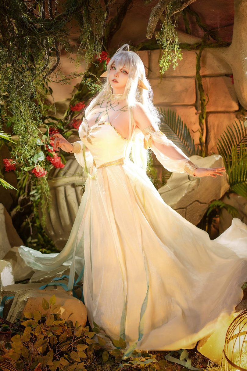 菌烨tako cos大慈树王 | 菌烨tako_原神·大慈树王cos作品 [12P-117MB]