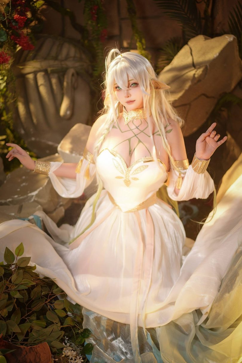 菌烨tako cos大慈树王 | 菌烨tako_原神·大慈树王cos作品 [12P-117MB]