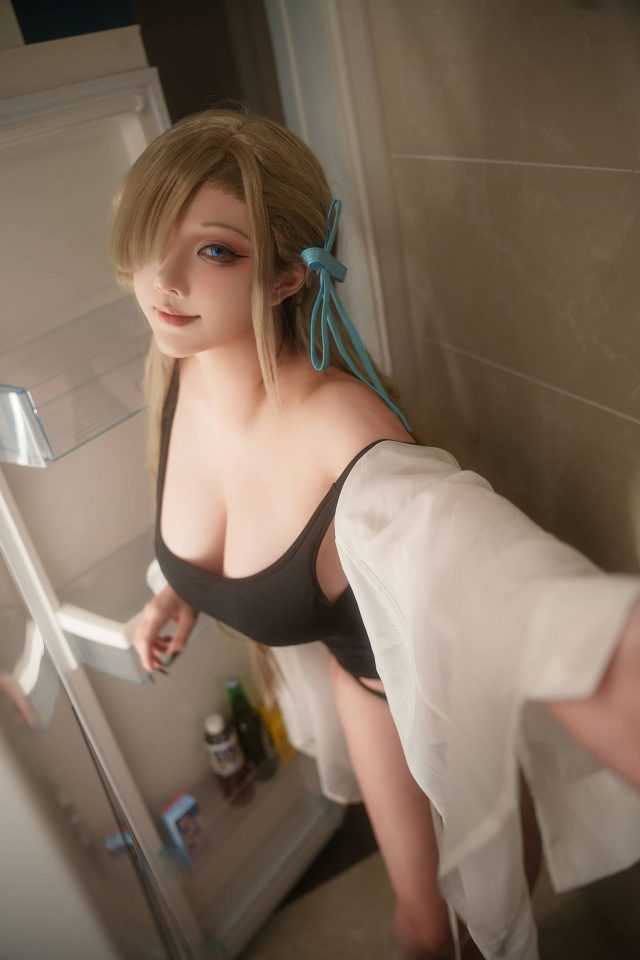 菌烨tako绝美COSPLAY：“兔女郎”一之濑明日奈震撼你的眼球！插图4