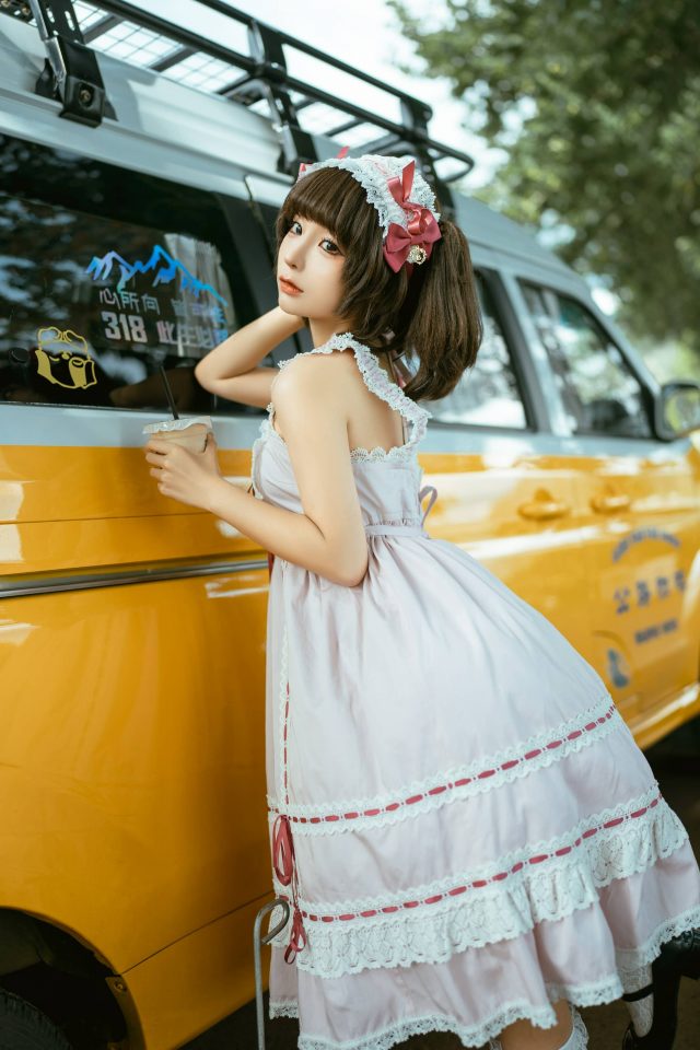 coser蠢沫沫的移动咖啡车：在大理洱海享受美味与美景(蠢沫沫-的微博)插图